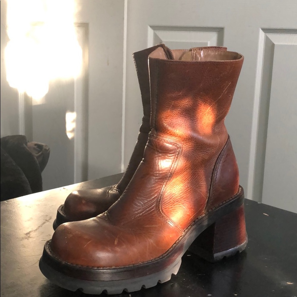 Brown boots